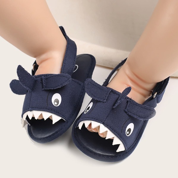 

Baby Boy Cartoon Design Sandals, Navy blue