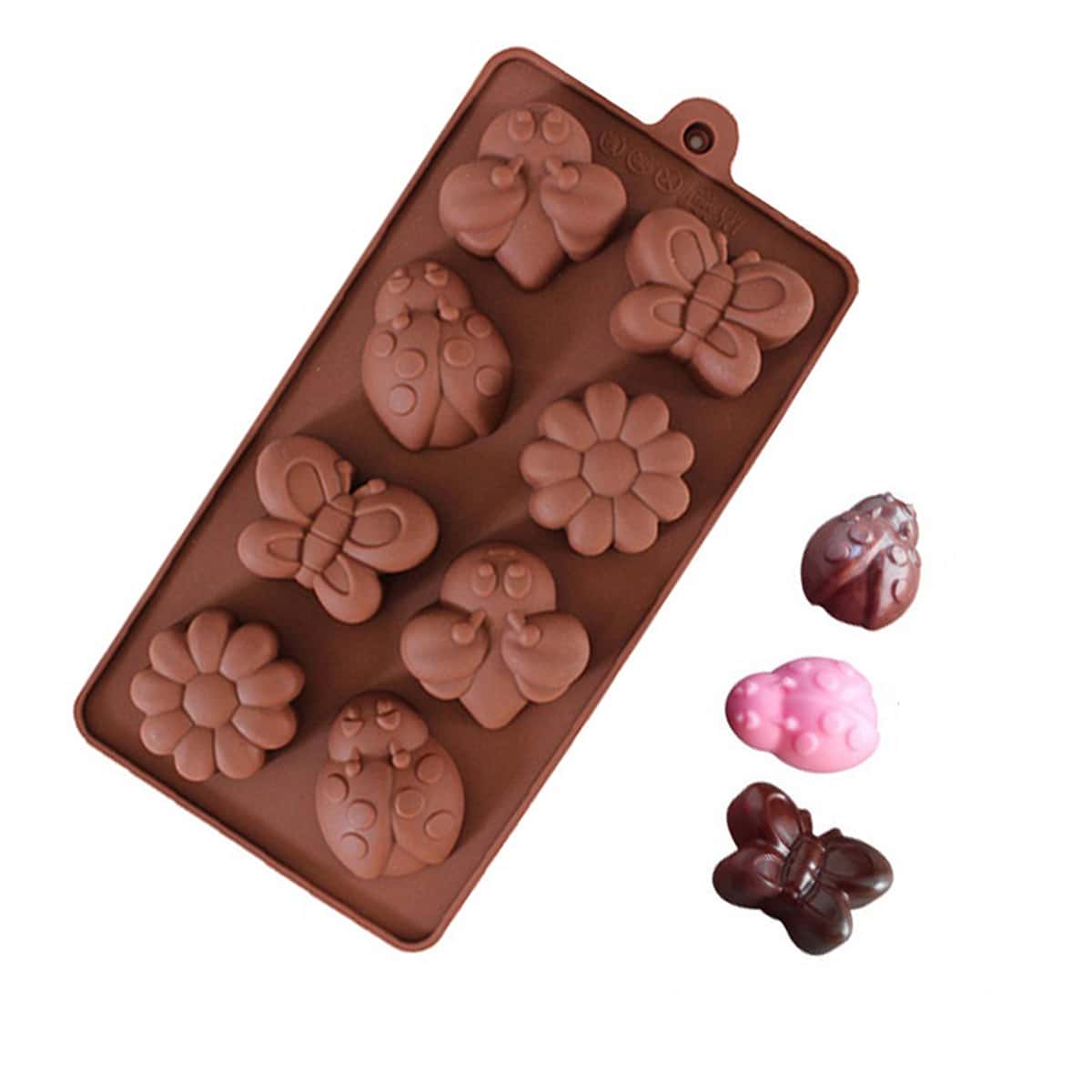 

Silicone Chocolate Mold, Brown