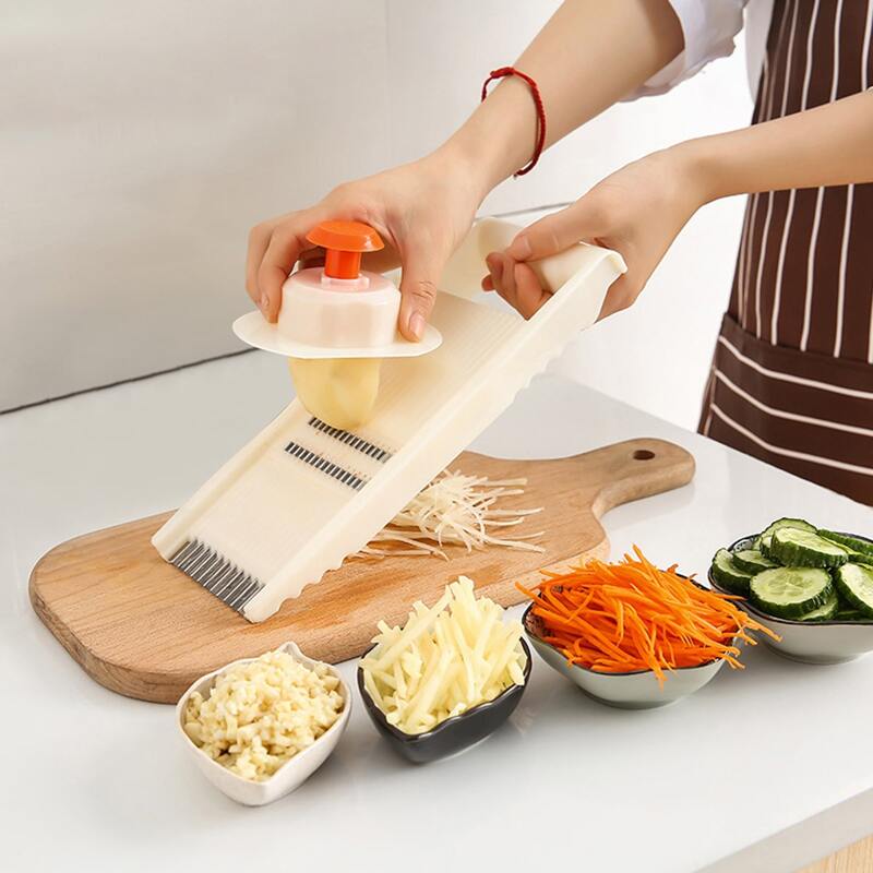 

6pcs Kitchen Multifunction Grater Set, White