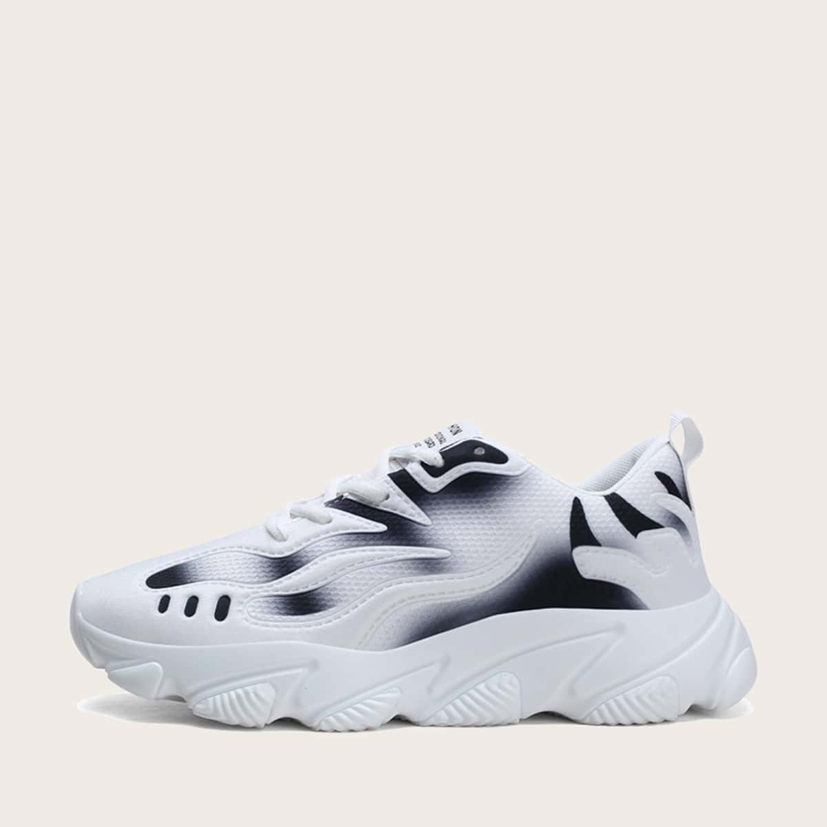 

Guys Lace Up Chunky Sneakers, White