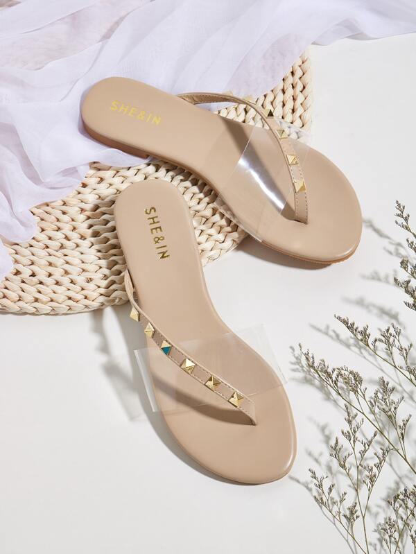 wide fit gold flat sandals
