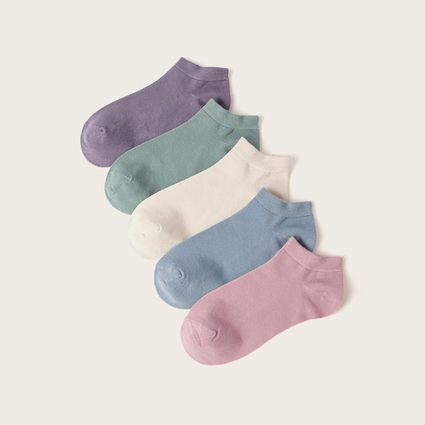 

5 пар носки из бамбукового волокна, Многоцветный