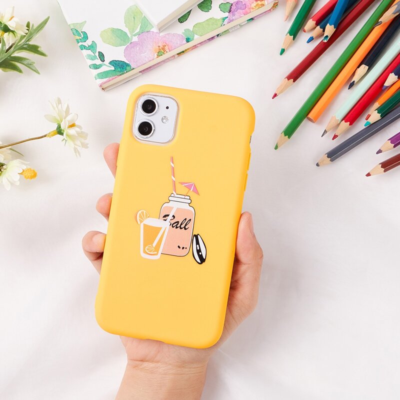 

Bottle iPhone Case, Yellow bright