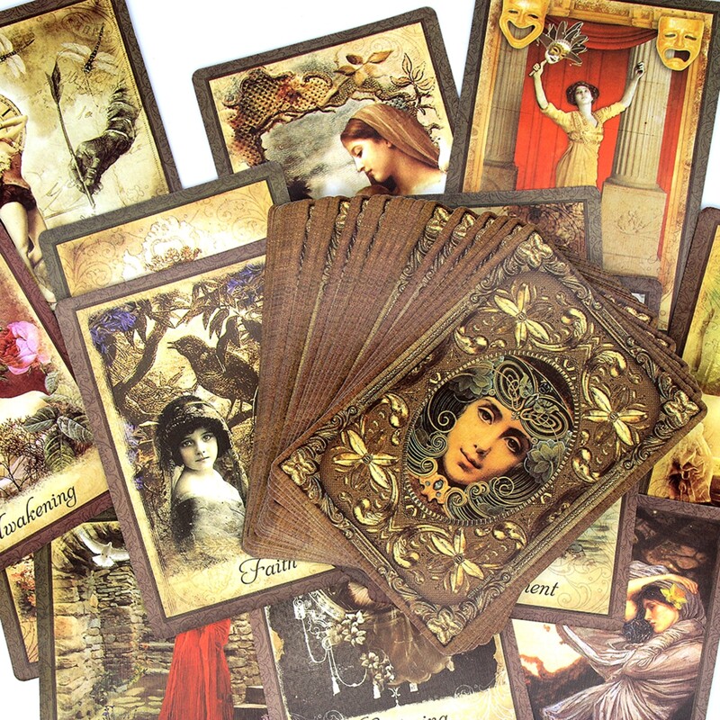 

1box Figure Graphic Tarot Card, Multicolor