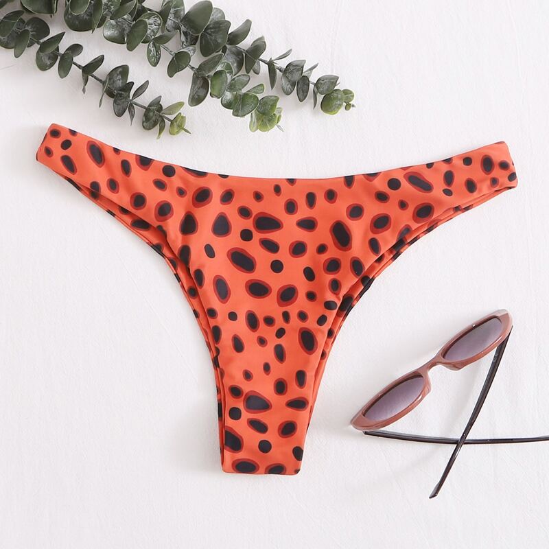 

All Over Print Bikini Panty, Orange