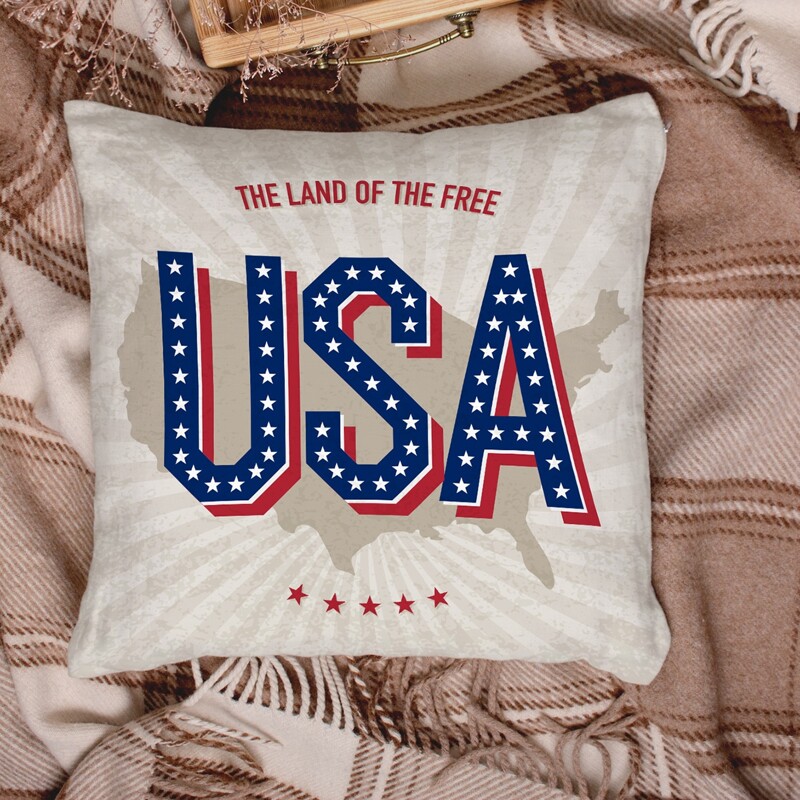 

Slogan Graphic Cushion Cover Without Filler, Multicolor