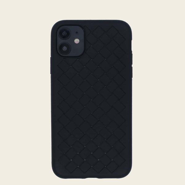 

Сплетенный чехол для iPhone 1шт, Чёрный