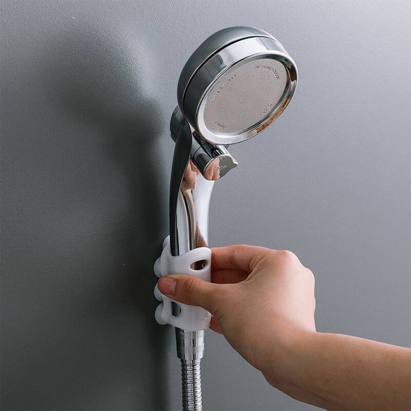 

1pc Silicone Shower Head Holder, Multicolor