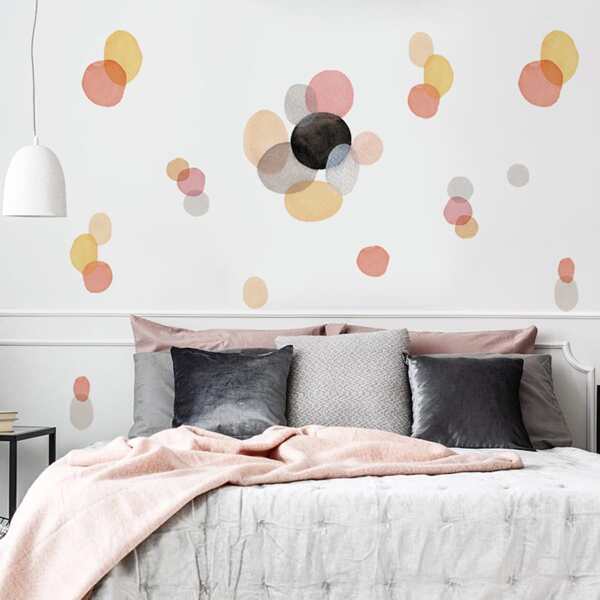 

Dot Pattern Wall Sticker, Multicolor