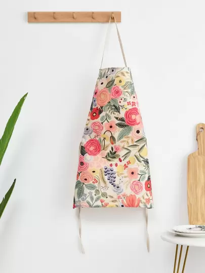 Floral Pattern Apron - This is so sweet!