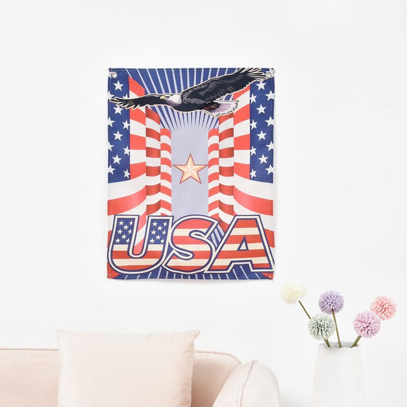 

Flag Pattern Wall Banner, Multicolor
