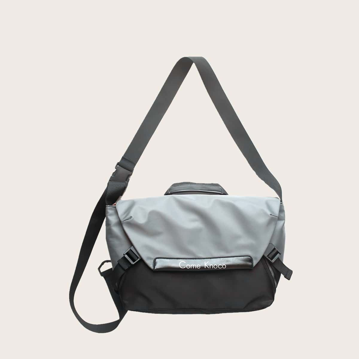 

Guys Colorblock Crossbody Bag, Multicolor