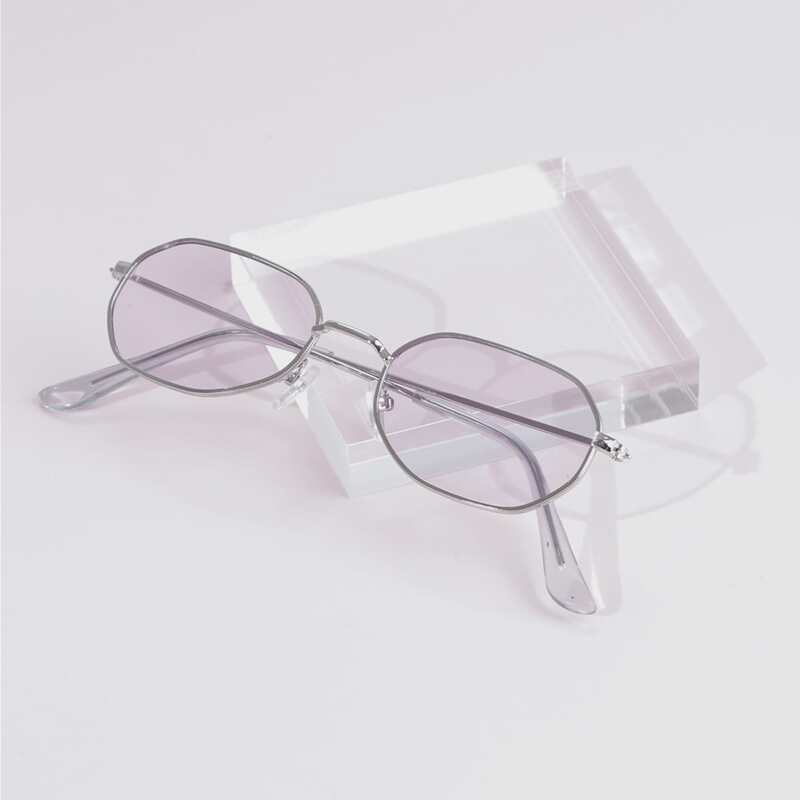 

Metal Frame Sunglasses, Lilac purple