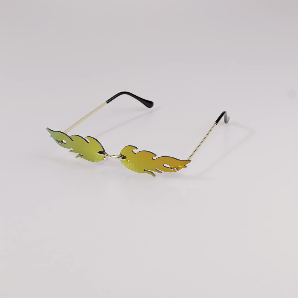 

Flame Rimless Sunglasses, Brown