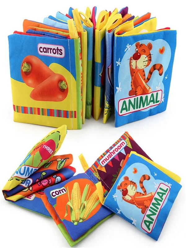 6 Pieces Bebe Jouet De Livre Educatif Mode En Ligne Shein France