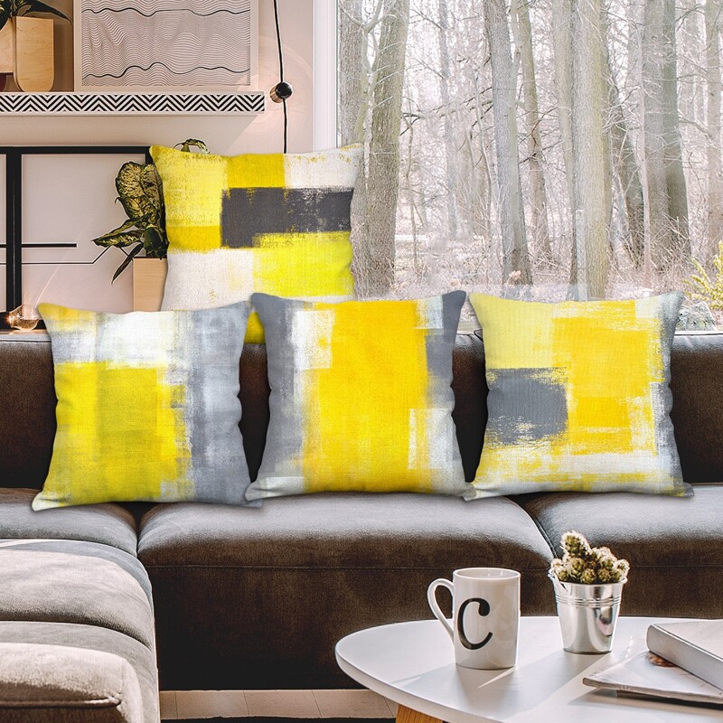 

1pc Graphic Print Cushion Cover Without Filler, Multicolor