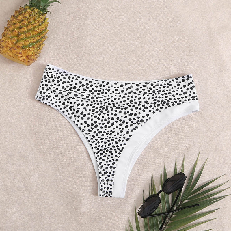 

Dalmatian Bikini Panty, Black and white