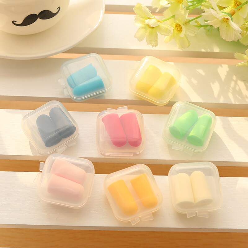 

1pair Random Color Earplug, Multicolor