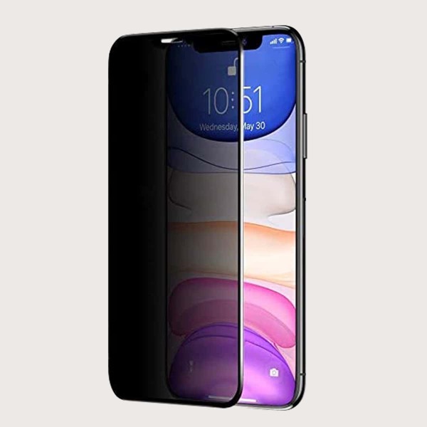 

1шт пленка из закаленного стекла конфиденциальности для iPhone, Прозрачный