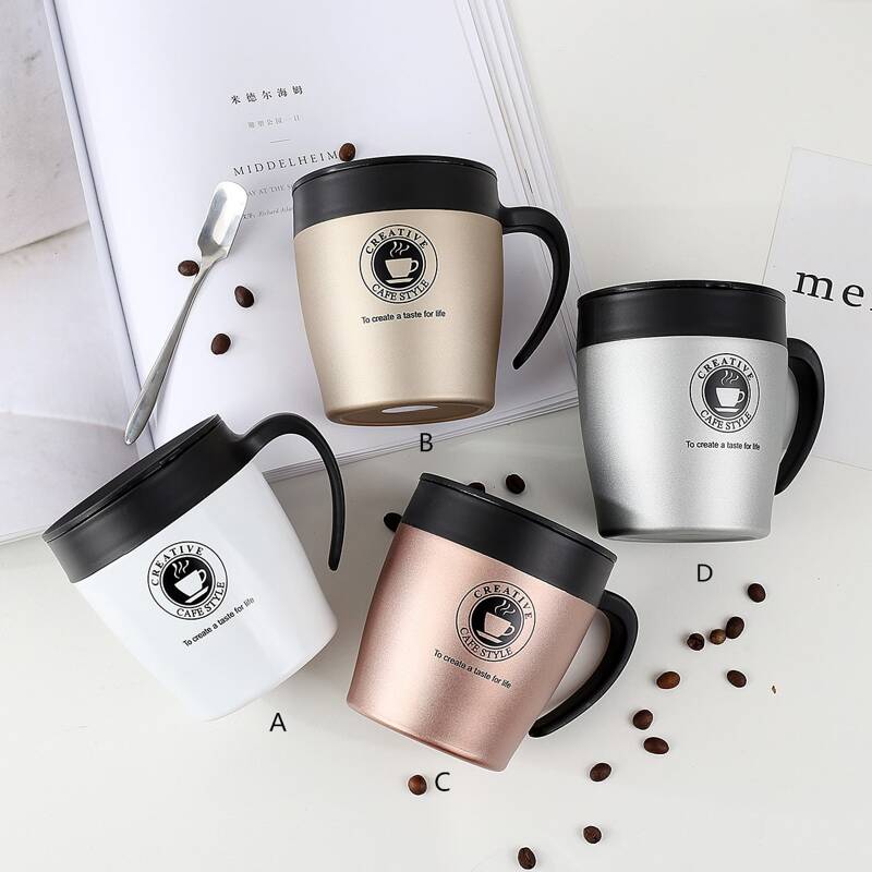 

1pc Vacuum Cup With Handle, Multicolor