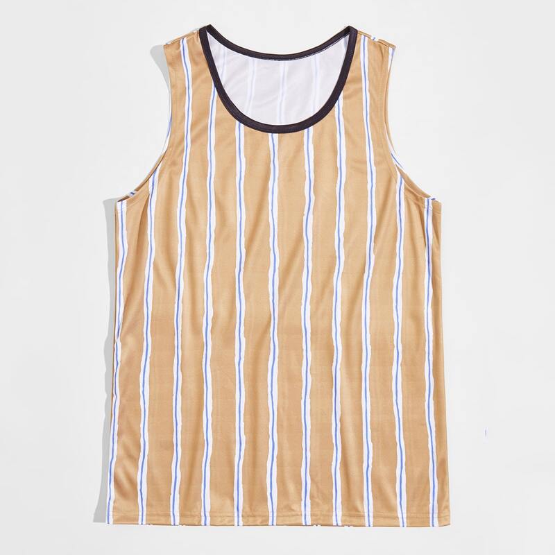 

Guys Striped Tank, Multicolor