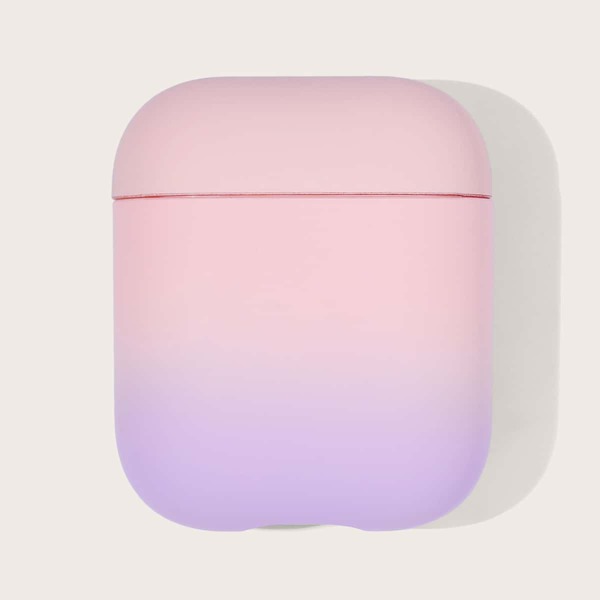

1pc Gradient AirPods Case, Multicolor