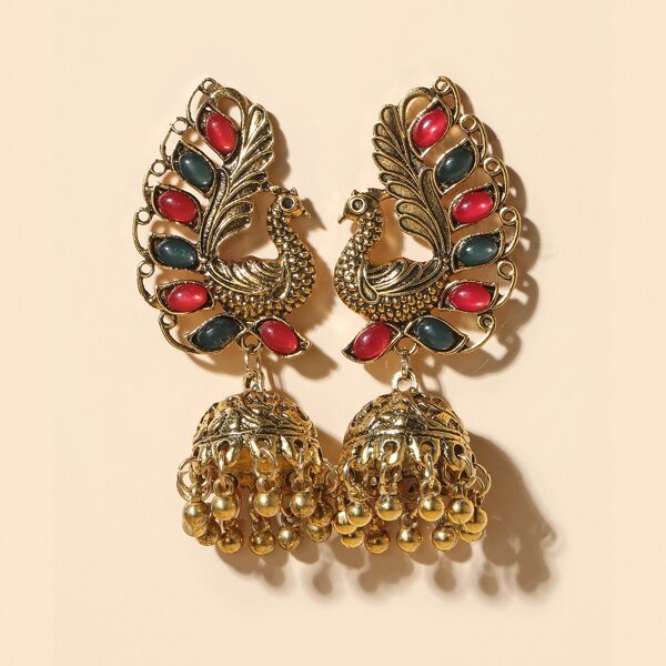 

Animal Round Ball Tassel Drop Earrings, Multicolor