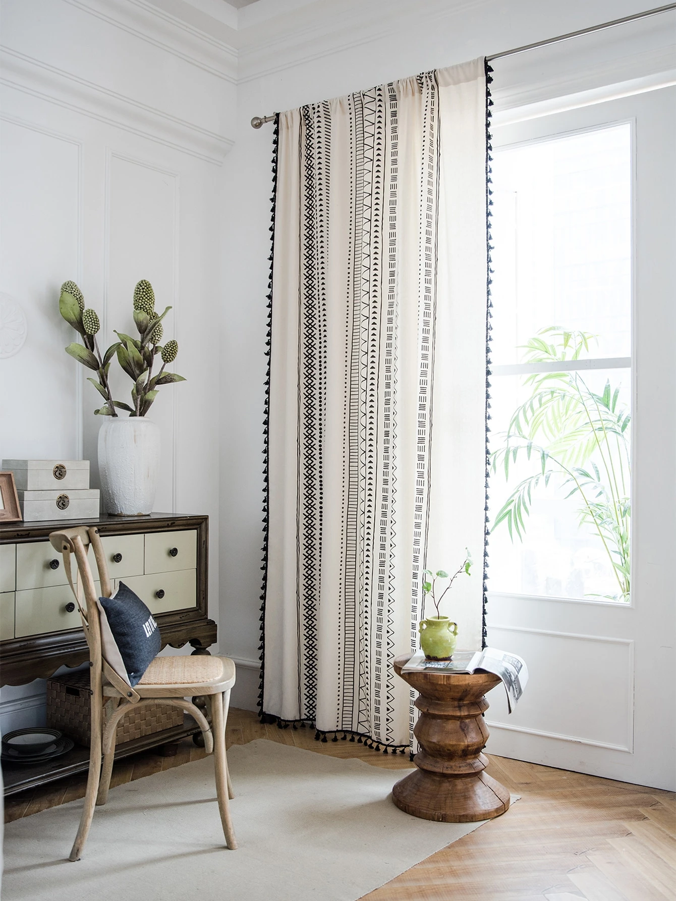 tassel curtains