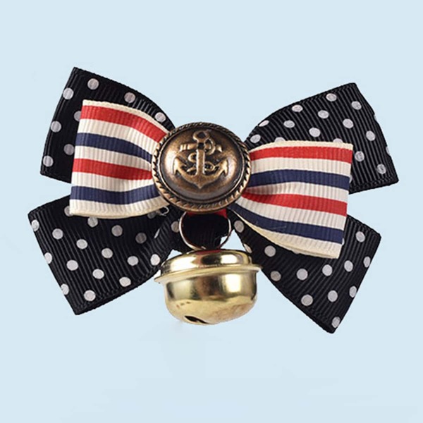 

1pc Bell Pendant Cat Bow, Multicolor