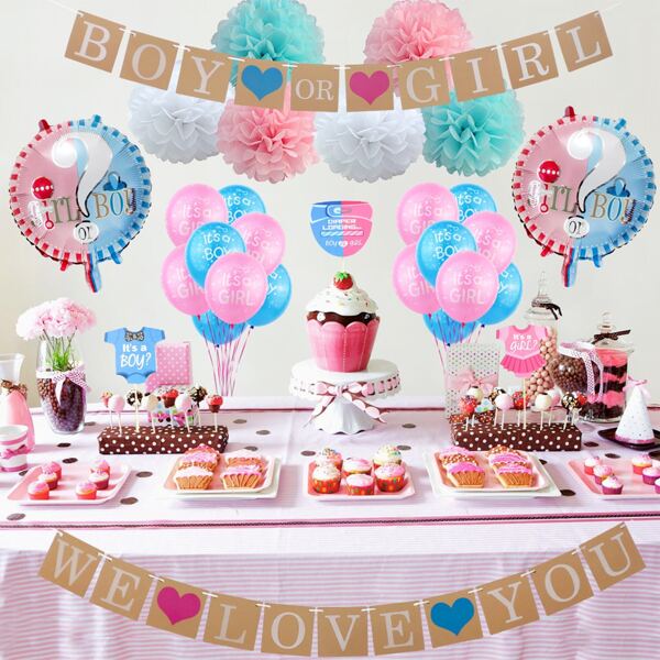 

60pcs 1 Set Decoration Balloon, Multicolor