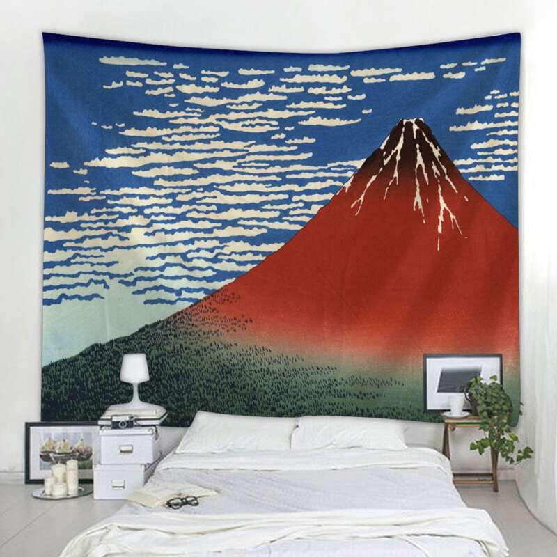 

Mountain Print Tapestry, Multicolor
