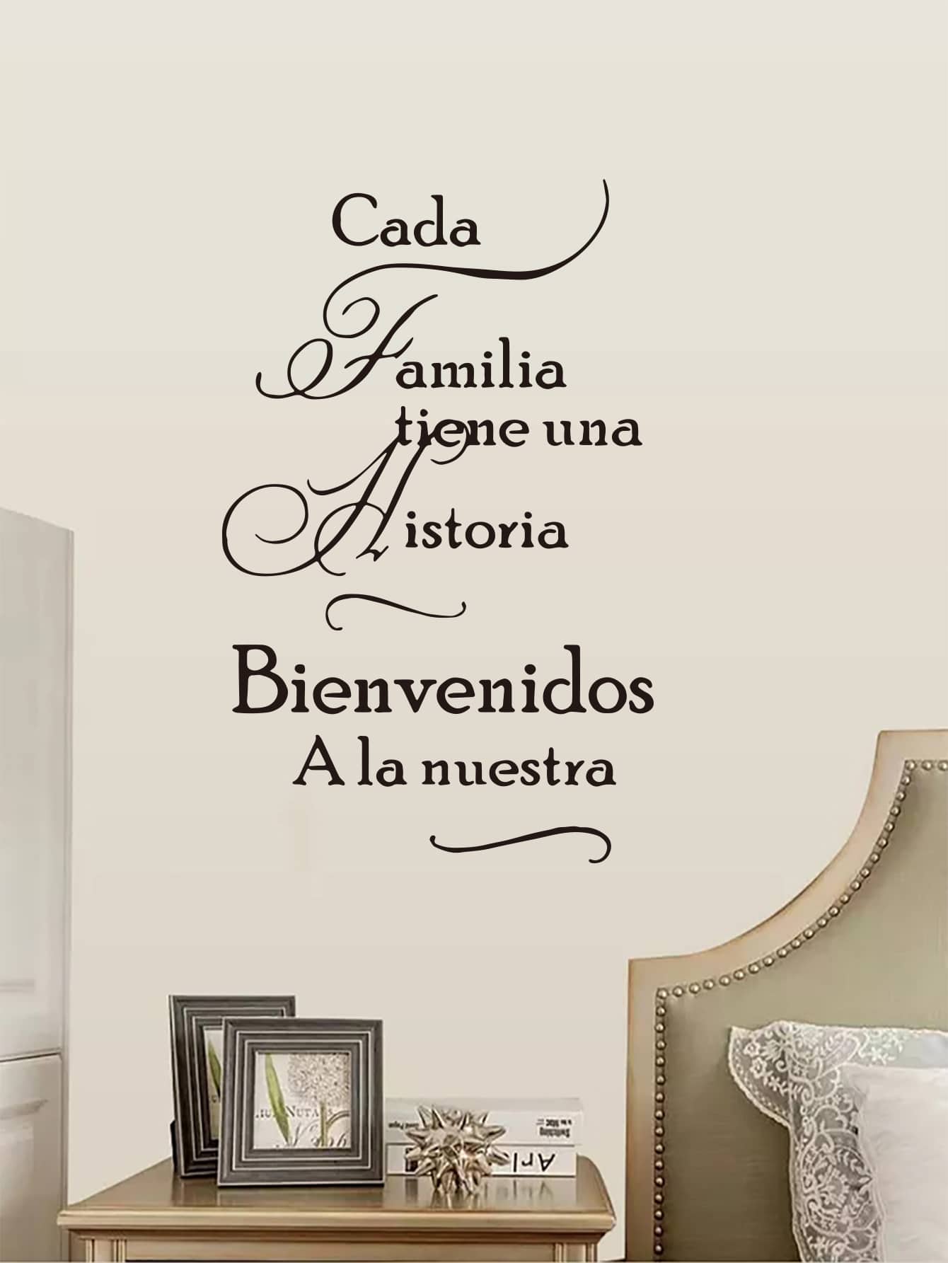 Slogan Graphic Wall Sticker, DIY Self-Adhesive Wall Decal,Stickers,Wall Decal, Vinyl Decal For Home Decorations,Spring Decoration Items Refresh Your Home,Rama Decoration Stickers Gifts Birthday Graduation