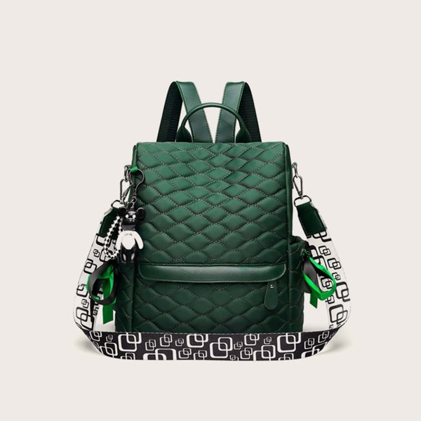 

Стеганый рюкзак, Зелёные