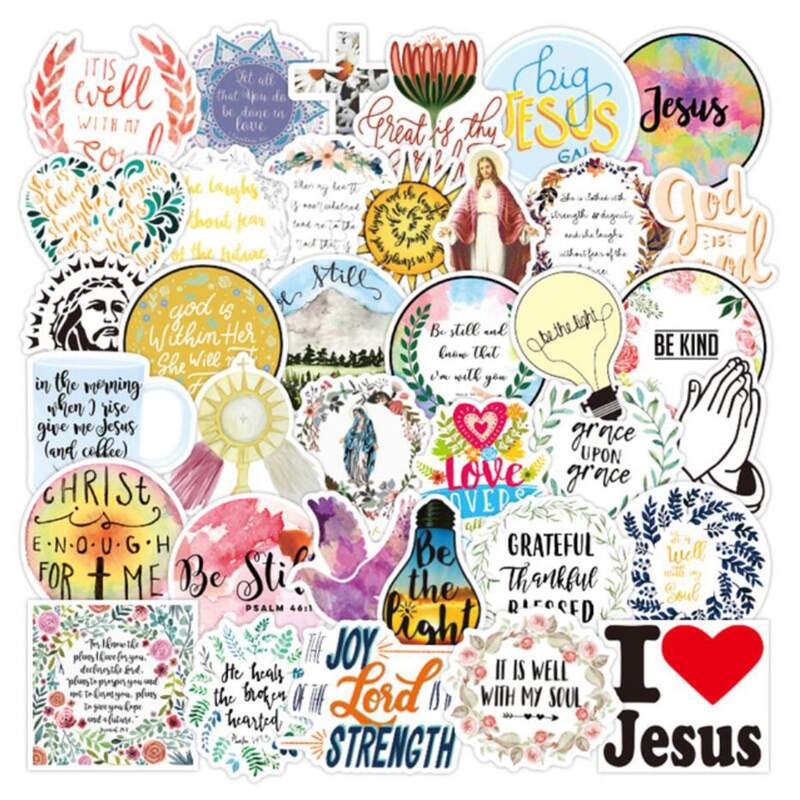 

50pcs Wreath Sticker, Multicolor