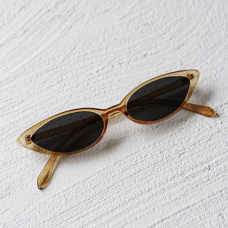 

Cat Eye Sunglasses, Burnt orange