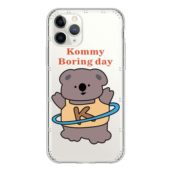 

1pc Cartoon Graphic Clear iPhone Case