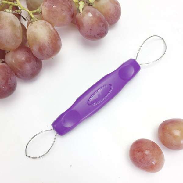 

Double Head Grape Peeler, Purple