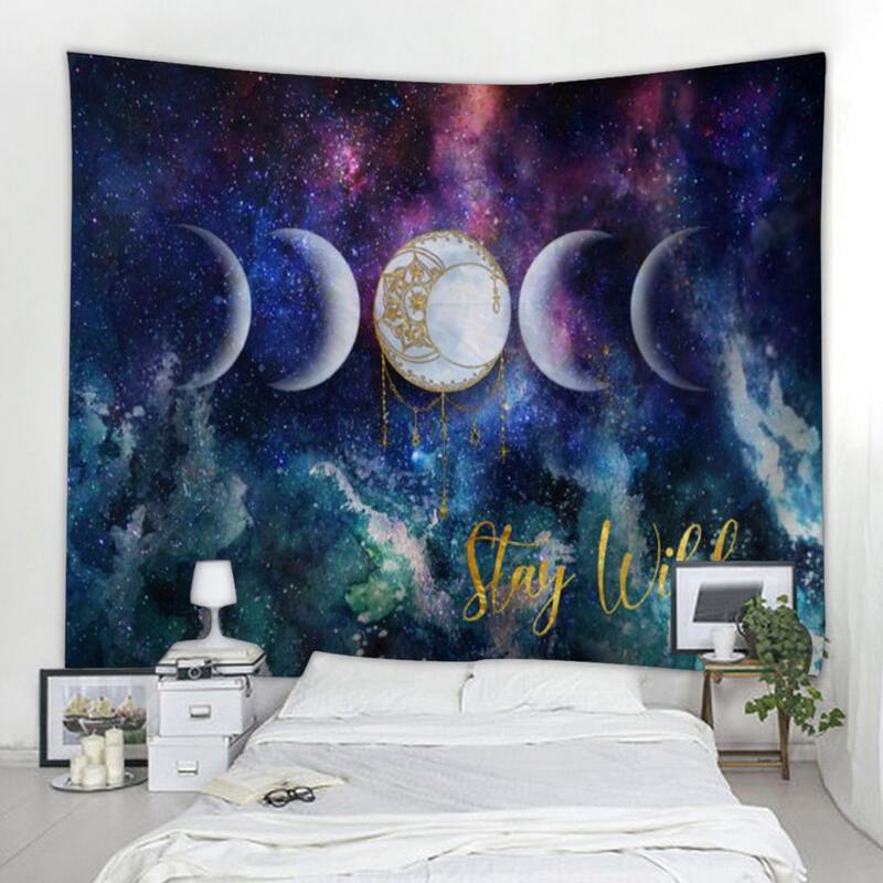 

Galaxy Print Tapestry, Multicolor