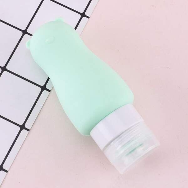 

1pc Silicone Travel Spray Bottle, Green