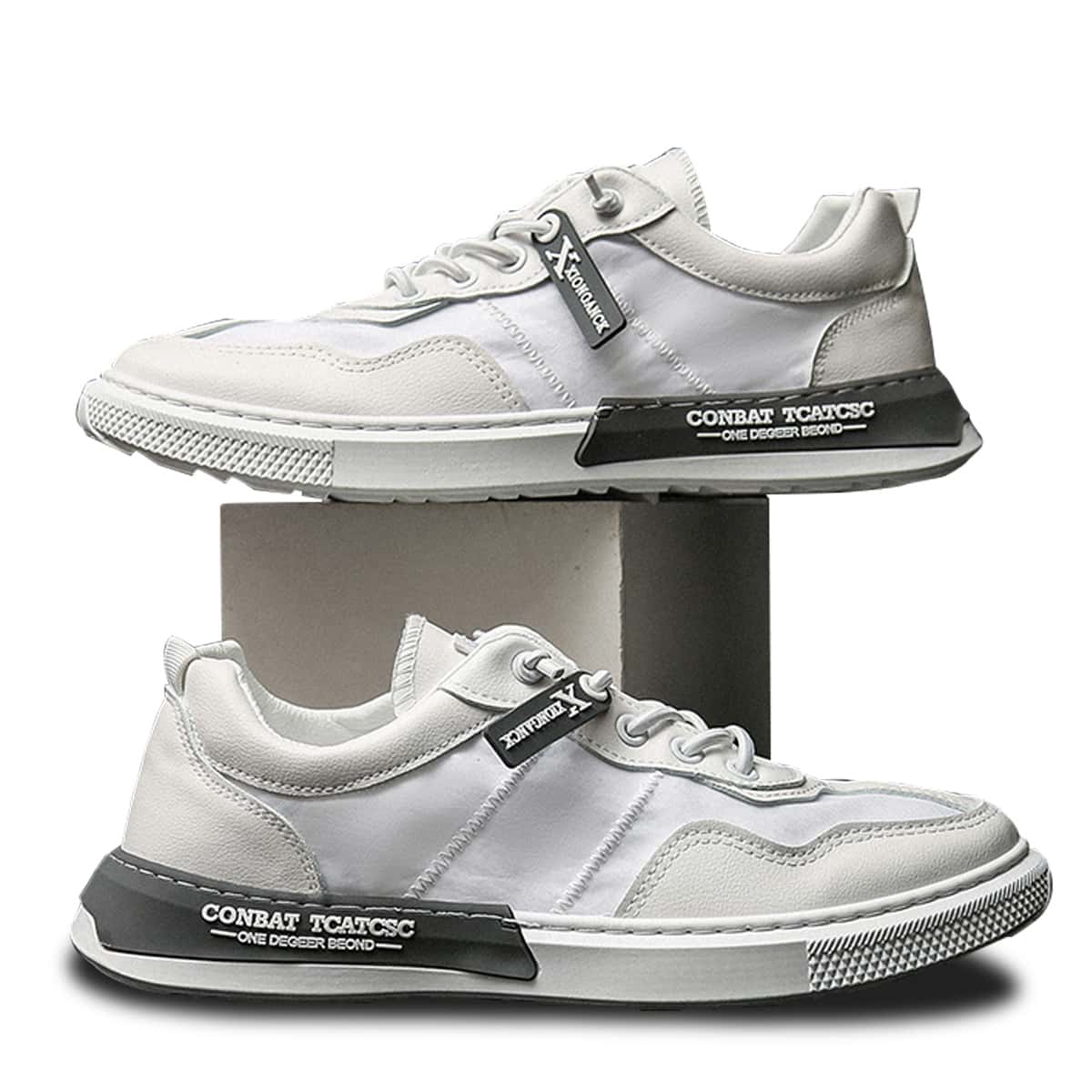 

Guys Stitch Detail Sneakers, White