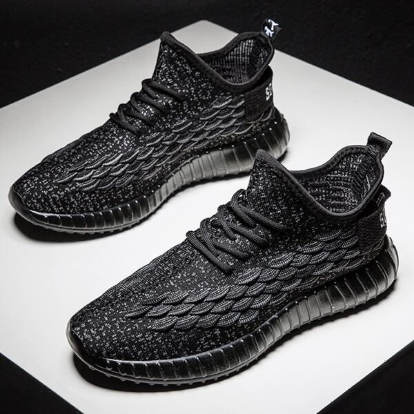 

Мужские трикотажные кроссовки, Чёрный