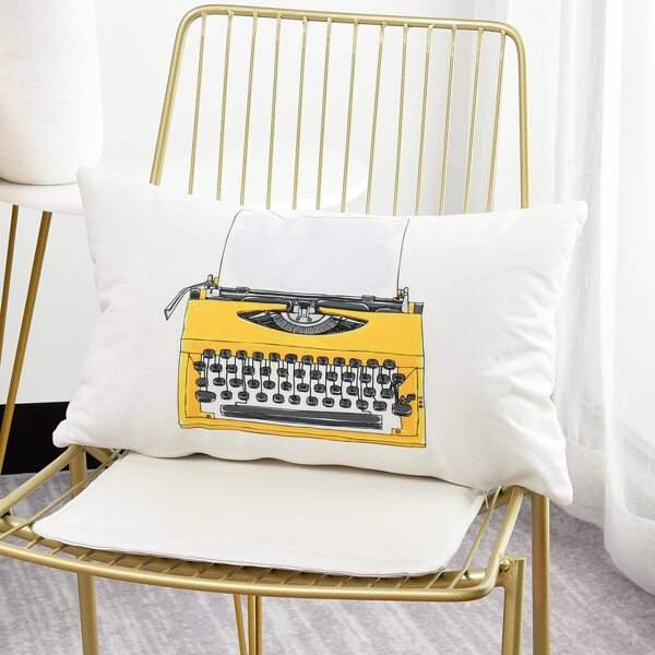 

Чехол для подушки с принтом без наполнителя, Многоцветный