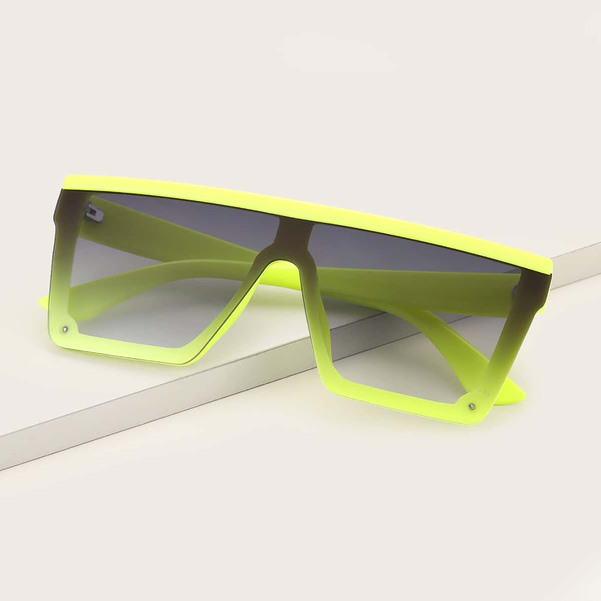 

Flat Top Shield Sunglasses