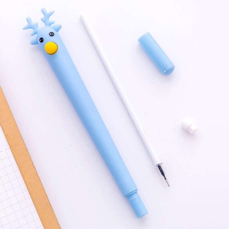 

4pcs Elk Gel Pen, Black