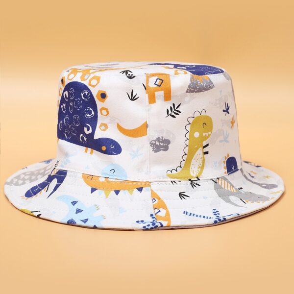 

Toddler Girls Dinosaur Pattern Bucket Hat, Multicolor