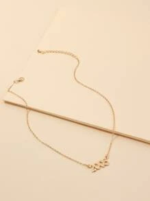 Vòng cổ số quyến rũ - Vàng - Xem 3