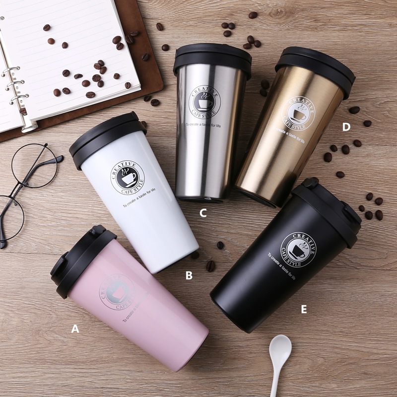 

1pc Stainless Steel Vacuum Cup, Multicolor