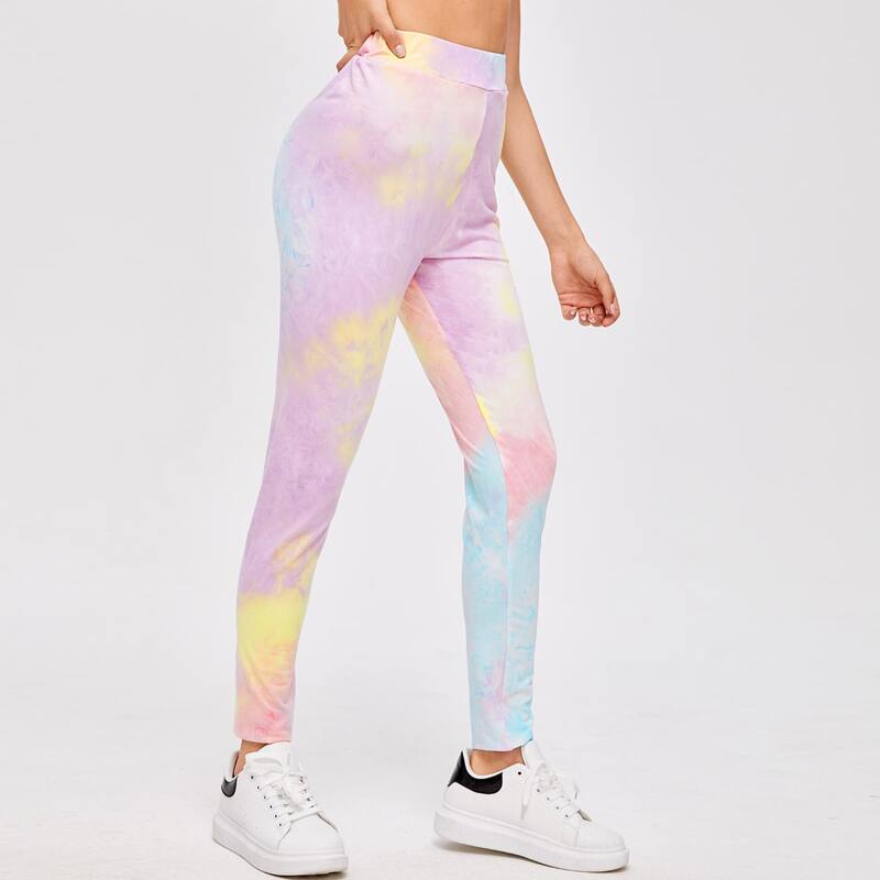 

Tie Dye Leggings, Multicolor