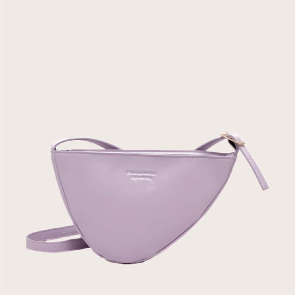 

Asymmetrical Crossbody Bag, Purple