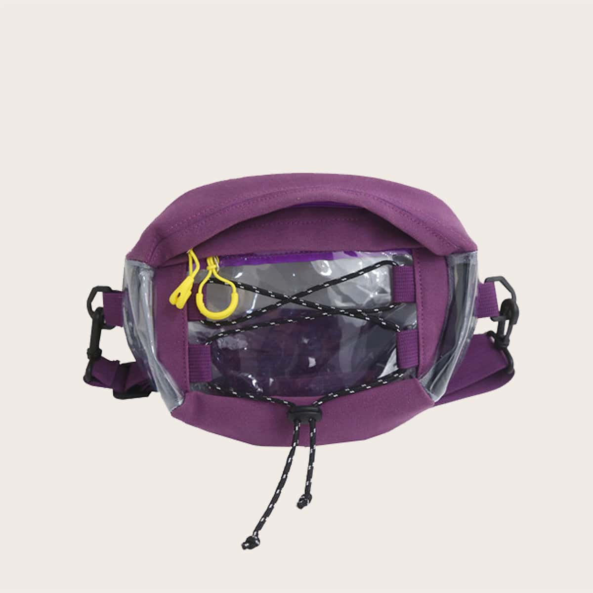 

Guys Clear Chest Bag, Purple